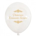 Balon 30 cm Pierwsza Komunia Święta Biały BAL72
