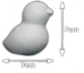 Kurczak styropianowy wys.7 cm