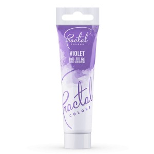 Barwnik spożywczy w żelu 30g Fioletowy Fractal Colors VIOLET