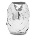 Wstążka jajko metalizowana 5mm x 10m Srebrna