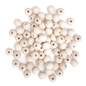 Koraliki drewniane 12mm 40g DPcraft