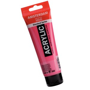 Farba Akrylowa Amsterdam Talens 120 ml 366 Quinacridone Rose