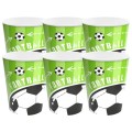 Kubeczki Football 220ml 6szt