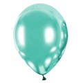 Balon 33 cm Chromowany Zielony - 1 szt