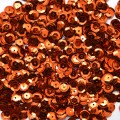 Cekiny 6mm koła łamane 17g metalizowane Miedź 6C32