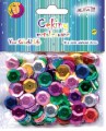 Cekiny 8 mm metalizowane mix kolorów 10g