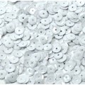 Cekiny 8 mm pastelowe białe 10g