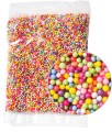 Kulki styropianowe 4 mm 10g mix kolory intensywne