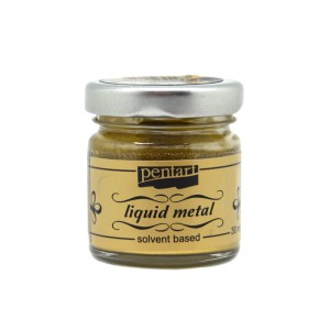 Płynny metal 30ml Antyczny Złoty Pentart