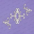 Tekturka Ornamenty desire zestaw 4 339 Crafty Moly
