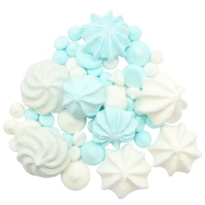 Posypka beziki mix Niebiesko Biały 35g