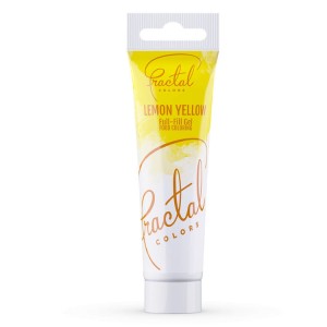 Barwnik spożywczy w żelu 30g Żółty Fractal Colors LEMON YELLOW