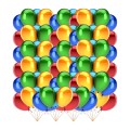Balony ECO pastelowe 100 szt MIX