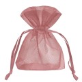 Woreczki z organzy Rose Gold 7x9cm - 10 sztuk
