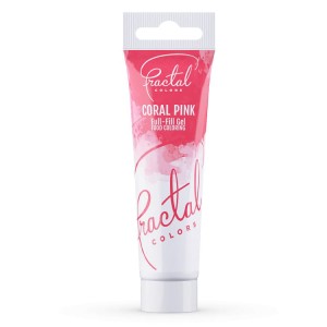 Barwnik spożywczy w żelu 30g Koralowy Róż Fractal Colors CORAL PINK