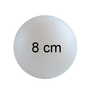 Kula Styropianowa 8 cm - 1 szt