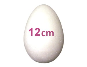 Jajko Styropianowe 12 cm 