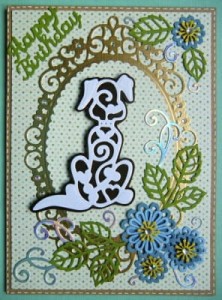 Wykrojnik Sweet Dixie Dog Pies SDD024