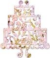 Wykrojnik Thinlits Cake Three Tier Tort 658926