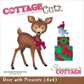 Wykrojnik CottageCutz Deer with Presents