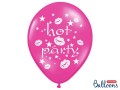 Balon 30 cm Hot Party Różowy 5 szt