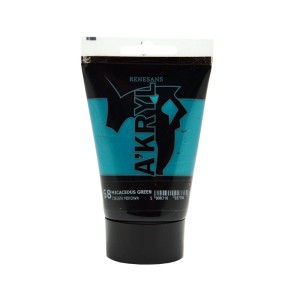 Farba Akrylowa A'KRYL 100 ml 68 Zieleń Mikowa