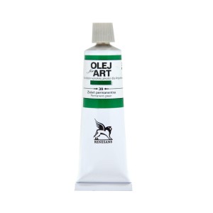 Farba Olejna Olej for Art 60 ml nr 39 Renesans Zieleń Trwała