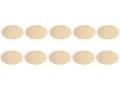 Elipsa plakietki ze sklejki owal 5,5x3,5cm 10 szt