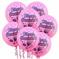 Balony 30 cm Wieczór Panieński różowy 5 szt BAL16