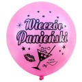 Balony 30 cm Wieczór Panieński różowy 5 szt BAL16