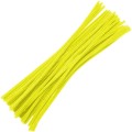 Druciki pluszowe Żółte 30 cm 40 szt DPK-13