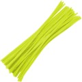 Druciki pluszowe Żółte 30 cm 40 szt DPK-05