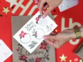 Torebki na prezenty Merry Little Christmas Kraft