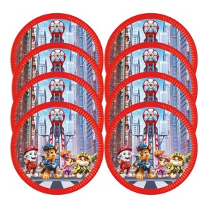 Talerzyki papierowe Paw Patrol The Movie 8szt