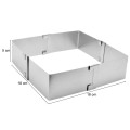 Forma regulowana rant do tortu 10x10,10x18,18x18