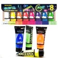 Farby akrylowe świecące w ciemności Phoenix Aureuo zestaw 8x21ml