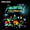 Farby akrylowe świecące w ciemności Phoenix Aureuo zestaw 8x21ml