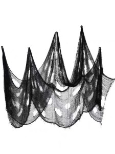 Narzuta Halloween czarna 210x300cm