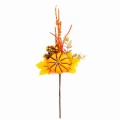 Gałązka dekoracyjna z dynią 40cm JESIENNA Halloween DEKORACJA