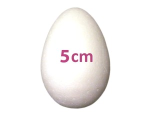 Jajko Styropianowe 5 cm 