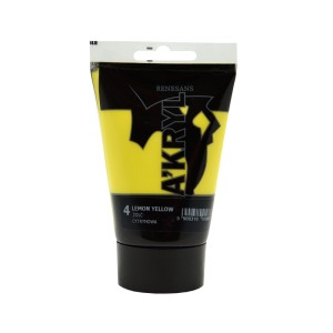 Farba Akrylowa A'KRYL 100 ml 04 Żółta Cytrynowa