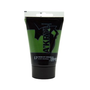 Farba Akrylowa A'KRYL 100 ml 17 Zieleń Chromowa