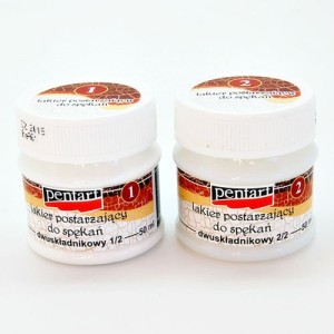 Lakier postarzający do spękań 2skł 50ml PENTART