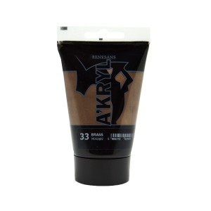 Farba Akrylowa A'KRYL 100 ml 33 Mosiądz