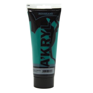 Farba Akrylowa A'KRYL 200 ml 16 Zieleń Ftalo