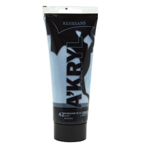 Farba Akrylowa A'KRYL 200 ml 42 Błękit Renesans