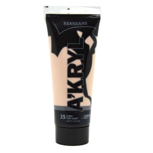 Farba Akrylowa A'KRYL 200 ml 35 Cielisty Jasny