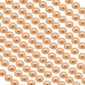 Półperełki samoprzylepne 6mm beżowe 260szt 033