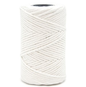 Sznurek bawełniany 2mm 100g 60m Biały