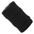 Sznurek bawełniany 2mm 100g 60m Czarny 810